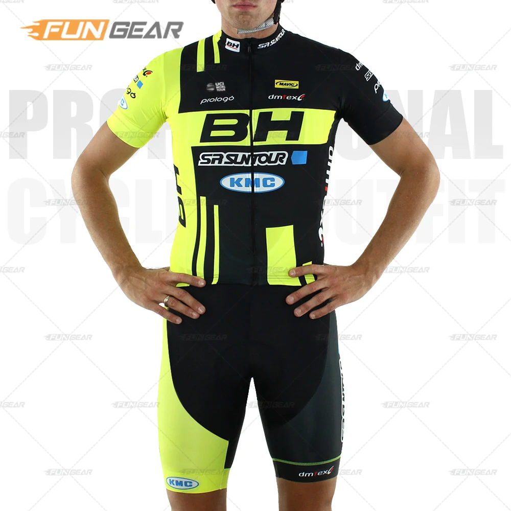 BH одежда для велоспорта Pro Team, Мужская одежда для велоспорта, Джерси, нагрудник, шорты, набор, Мужская одежда для шоссейного велосипеда, одежда для гонок, быстросохнущая, Ropa Ciclismo, Майо