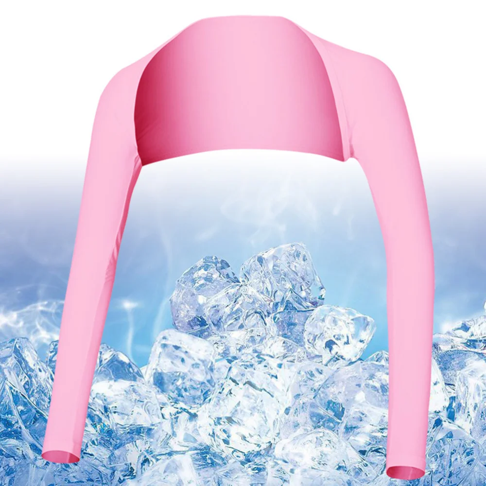 

Shawl Cuff Shawl Sleeves Ice Silk Sleeves Summer UV Protection Clothing for Outdoor Activity - Size (W