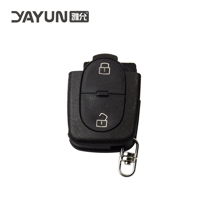 

5PCS ForAudi 2 buttons big battery slot remote key Fob shell Case