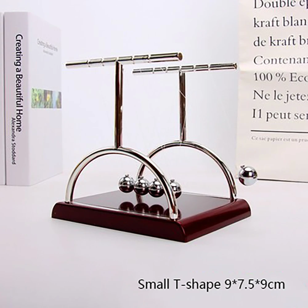 Magic Power Instrument Collision Pinball Newton Billiard Ball Mechanics Research Teaching Home Decoration | Дом и сад