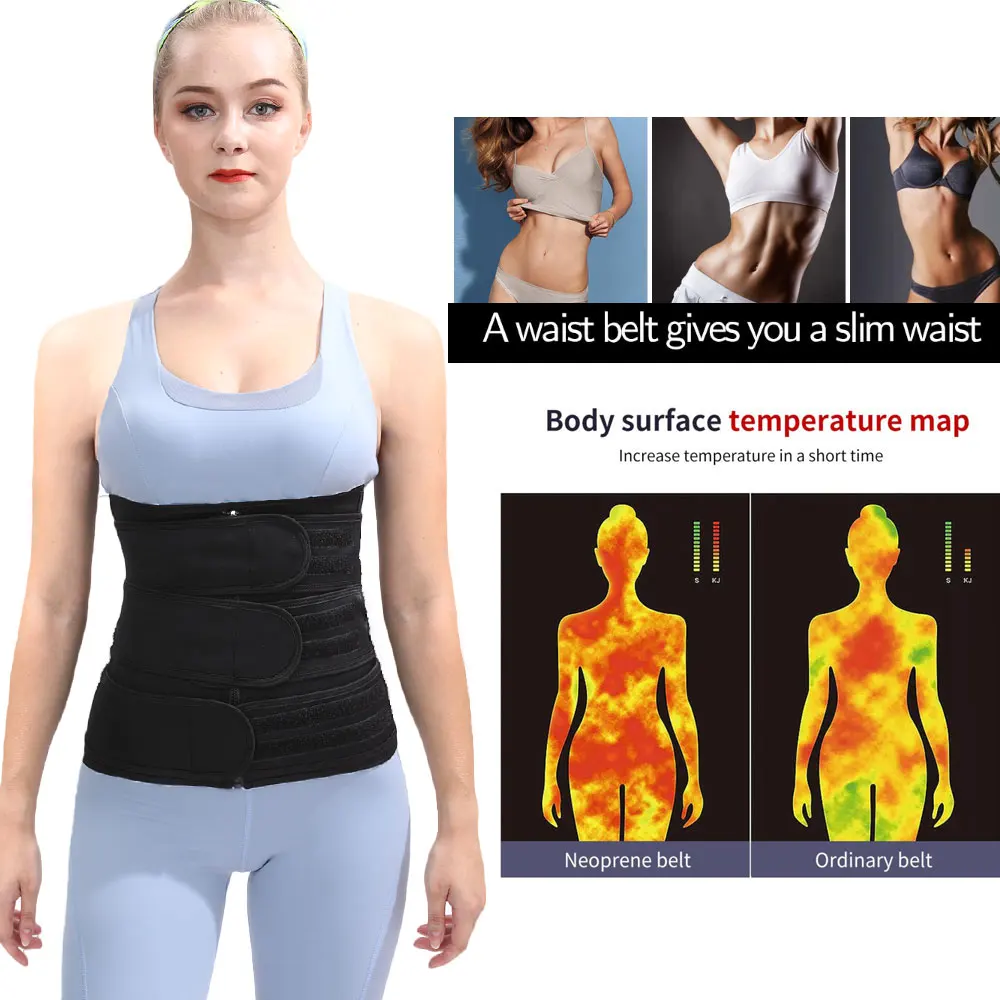 Для женщин для похудения талии тренер неопрена Body Shaper уменьшение живота жир