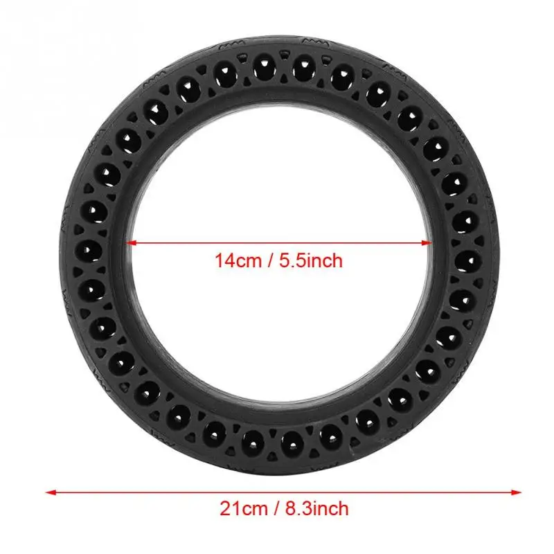 1 tires Демпфирующие твердые шины для Xiaomi M365 M187 скутер скейтборд непневматические шины Анти-взрыв бескамерные твердые шины - Цвет: 1 tires