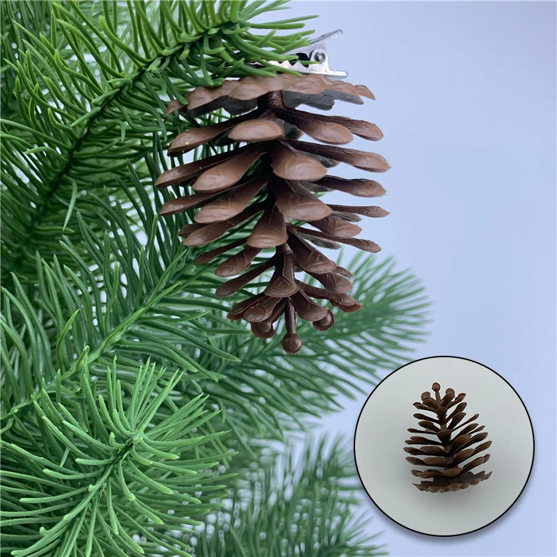 Искусственные сосновые декоративные цветы венки рождественские украшения для