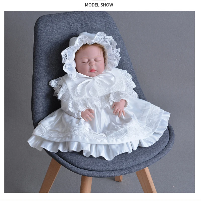 Детское платье для девочек детское из 100% хлопка на свадьбу + Кепка новый комплект