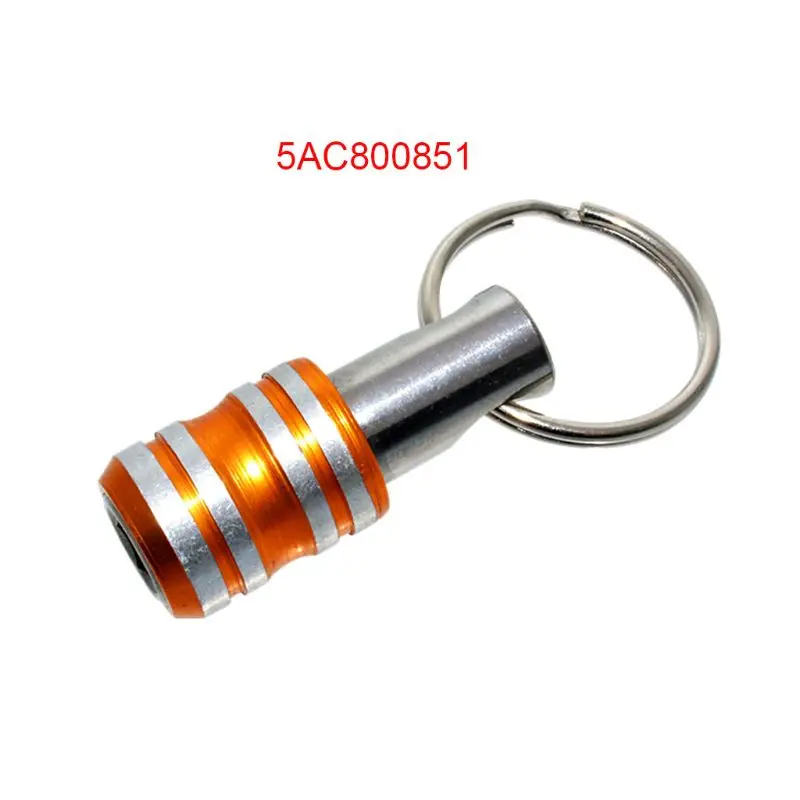 

5Pcs 1/4inch Hex Shank Screwdriver Bits Holder Extension Bar Drill Screw Adapter Quick Release Keychain Easy Change