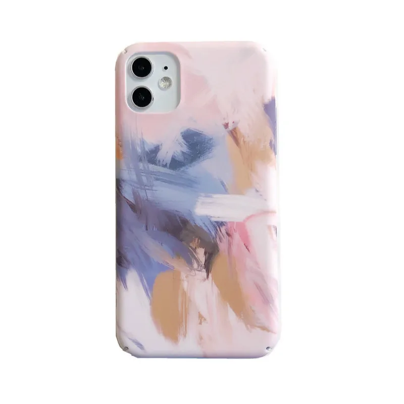 

Watercolour phone case is suitable for iPhone11 12Pro Max mini X XS XR XSMax 8 7 6PluS anti-drop protective back shell wholesale