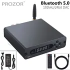 100 Вт + 100 Вт Bluetooth-совместимый Hi-Fi цифровой усилитель мощности стерео аудио ЦАП оптический коаксиальный USB в аналоговый аудио конвертер усилитель