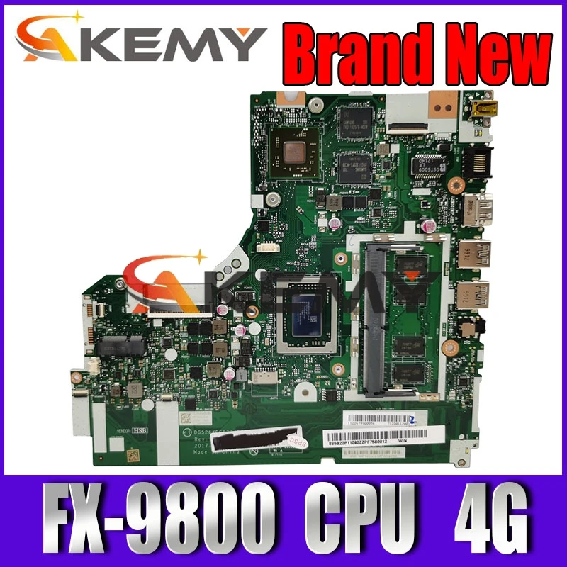 

Новинка !!! Материнская плата NMB341 для ноутбука Lenovo 320-15ABR 320-15ABR материнская плата W / VGA (2G) DDR (4G) FX-9800P 2,7-3,6 МГц