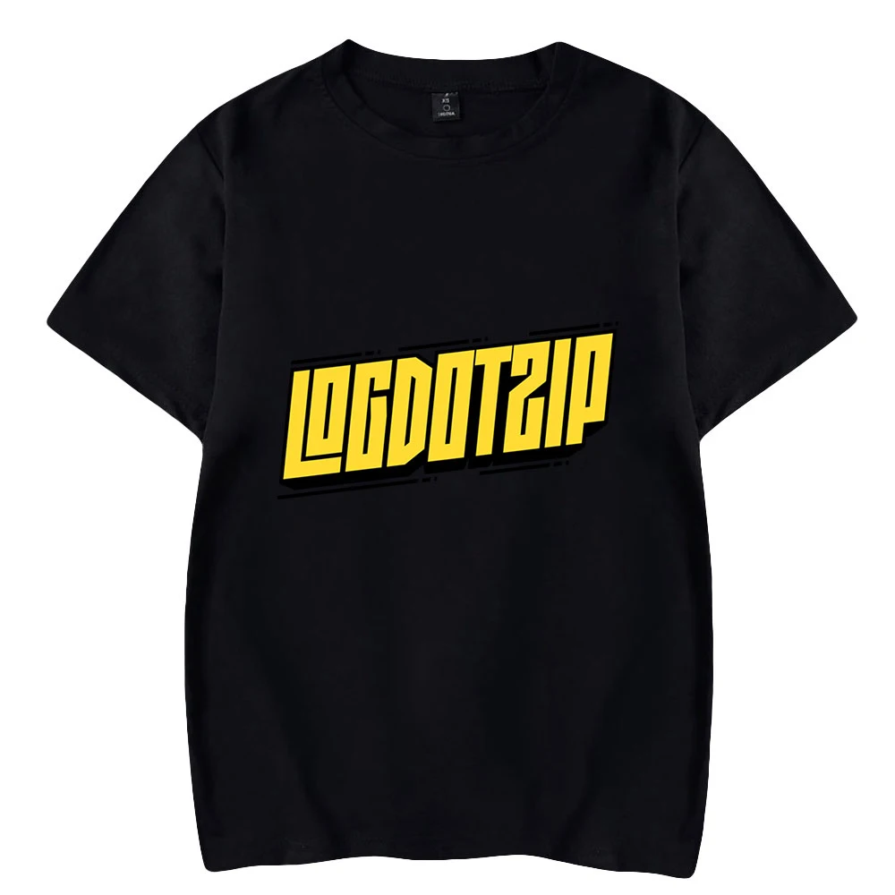 

Футболка Logdotzip унисекс, модная футболка с коротким рукавом для женщин и мужчин, Повседневная Уличная одежда, летние топы