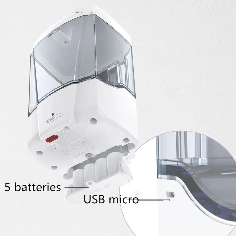

Intelligent Wall-Mounted Contactless Gel Alcohol Disinfection Hand Washer 35EA