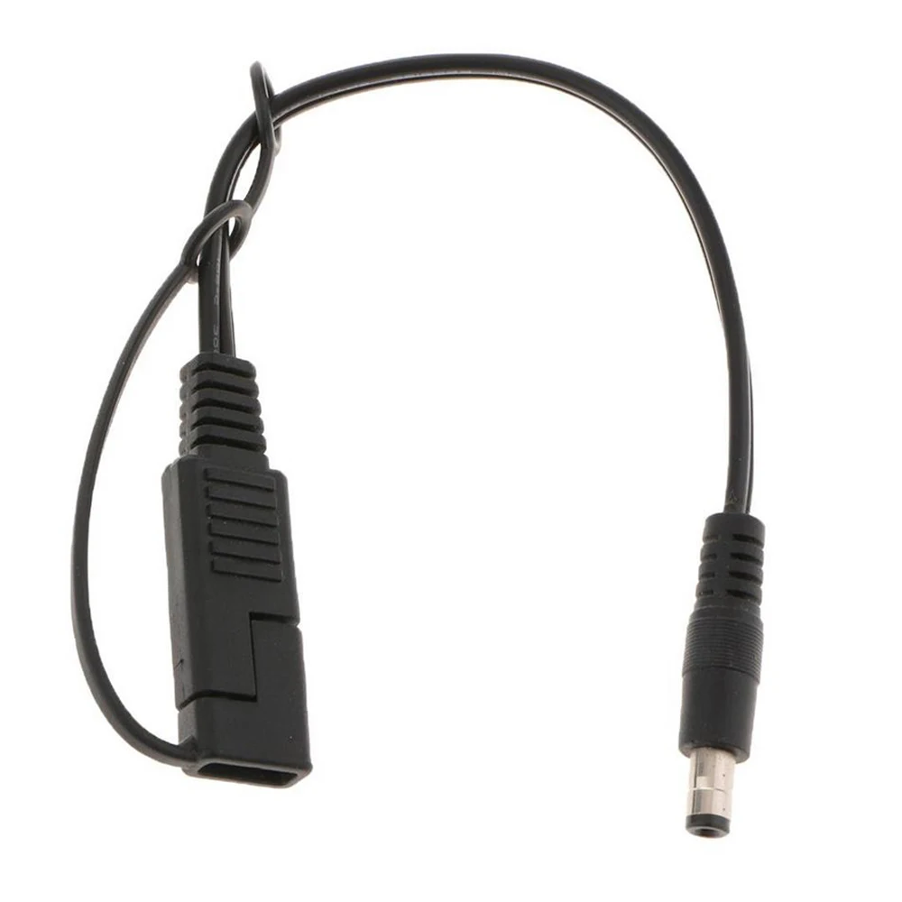 1x Автомобильный штекер SAE на солнечной энергии постоянного тока 12 В 5 мм x 2 1