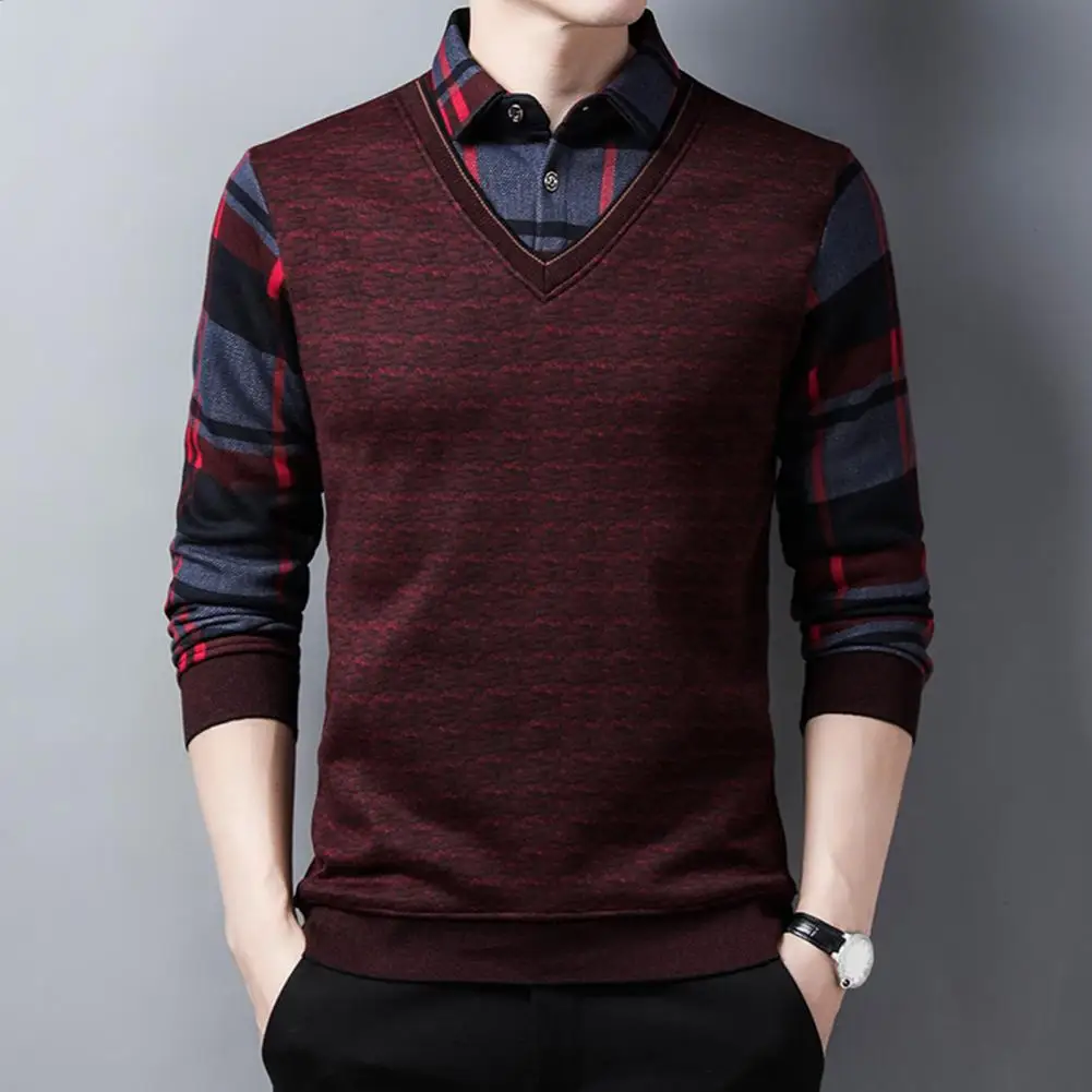 

Autumn Winter Sweater Elastic Cuff Casual Pullovers Sweater