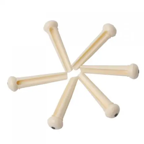 Высококачественные гитарные штифты для моста 3R3L акустические бежевого