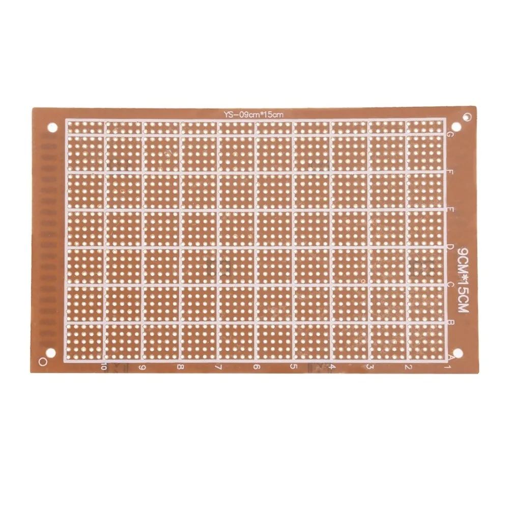 Aokin 3Pcs 9x15cm Single Sided Universal Paper Printed Circuit Board For DIY Soldering Brown PCB | Компьютеры и офис