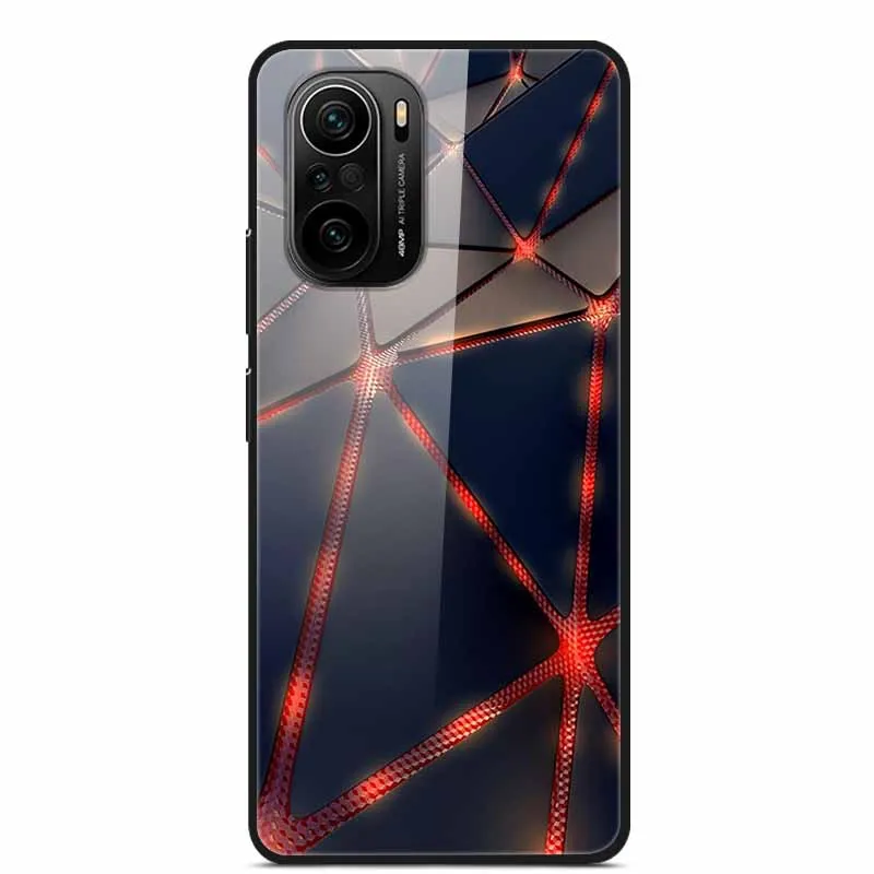 for xiaomi poco f3 case tempered glass hard back cover for poco f3 5g 2021 6 67 phone cases silicone bumper pocof3 f 3 fundas free global shipping