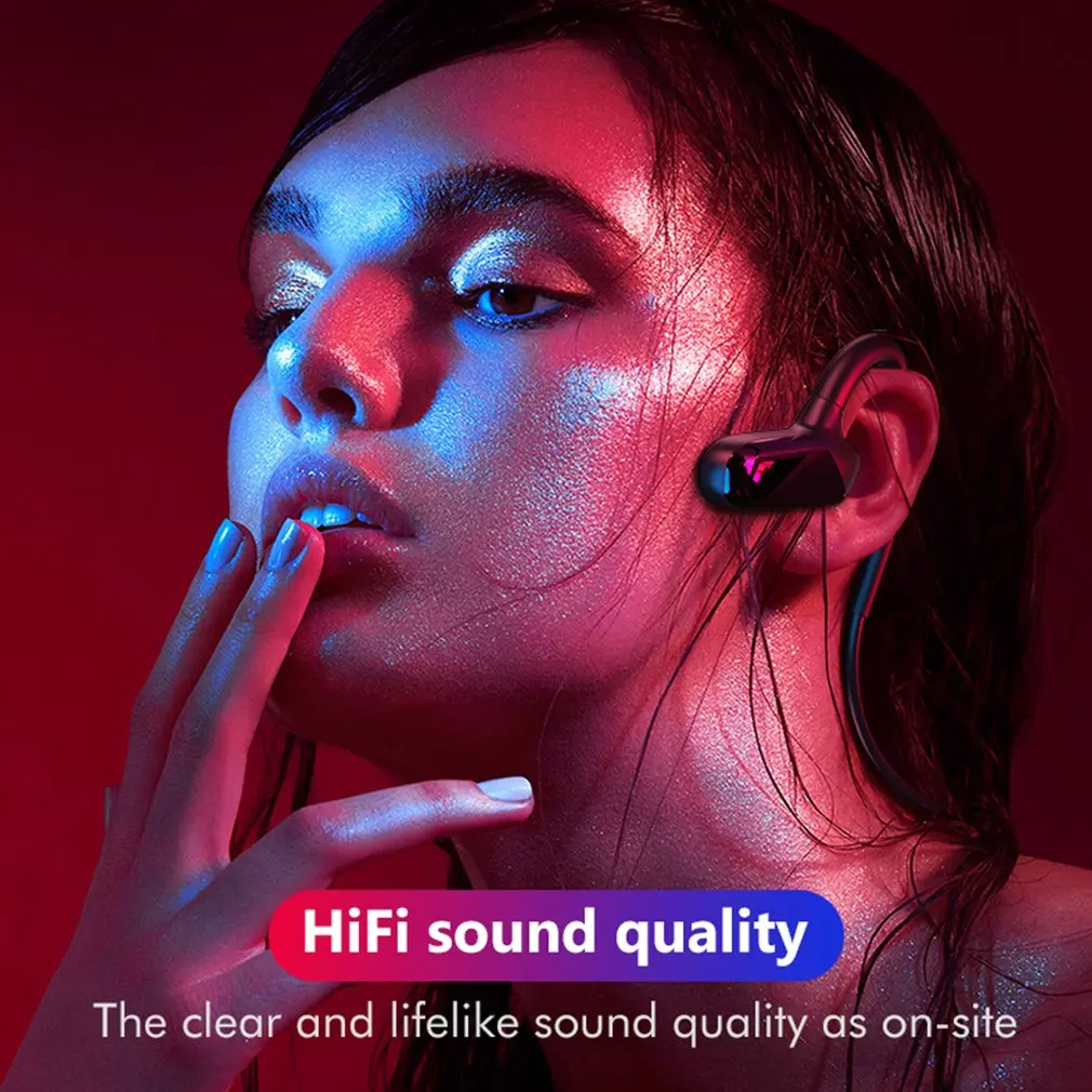 

New Headphones With Bone Conduction Earphones Bluetooth Earphone Wireless Headset TWS Outdoor Sports Waterproof Earbuds