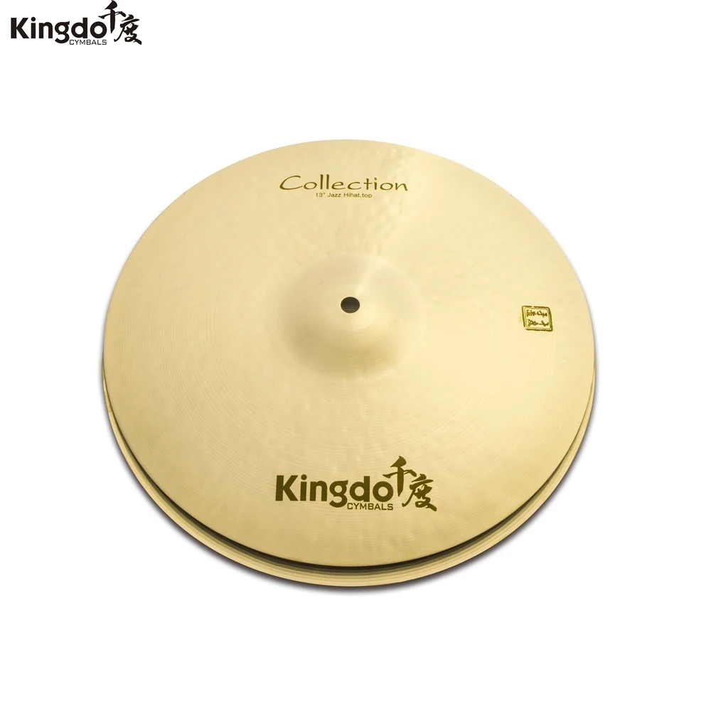 

Kingdo B20 handmade Collection JAZZ series 14"hihat cymbals for drums