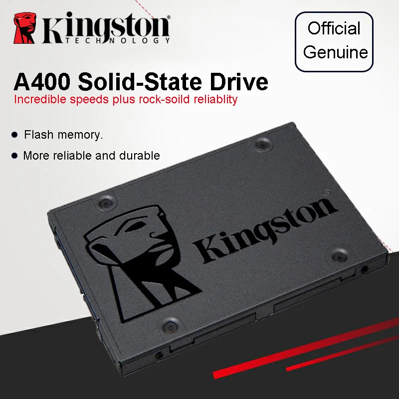 Внутренний твердотельный накопитель Kingston Digital A400 SSD 120 ГБ 240 480 SATA 3 2 5 дюйма жесткий