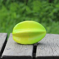 food carambola fruit vegetables toys model simulation educational kid children pretend play house kitchen decorative toy 2021