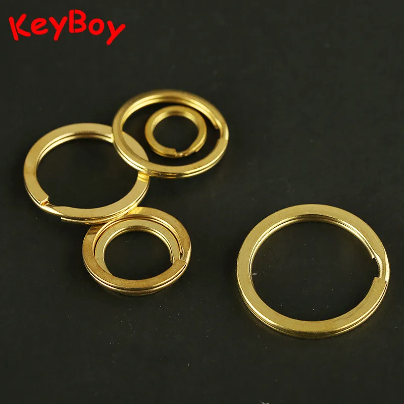 Латунные кольца для ключей ручного изготовления 10 35 мм внешний диаметр