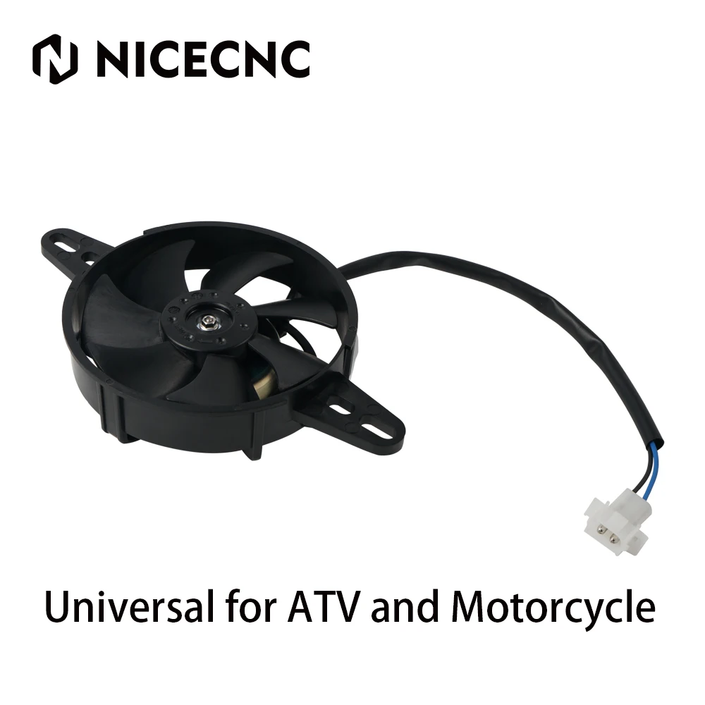 NICECNC Cooling Fan Cooler 12V Electric Radiator Thermal For HONDA CR 125 CRF 250 450 250R 450R 250L CB CBR 600 600RR 650R 1000R