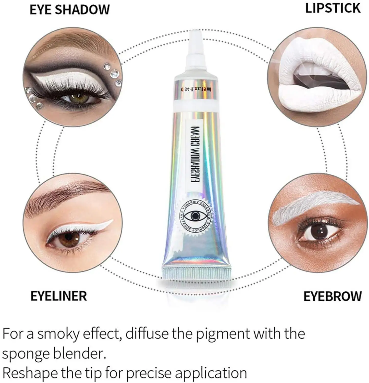 Новое поступление 6 цветов Матовые Неоновые тени для век крем