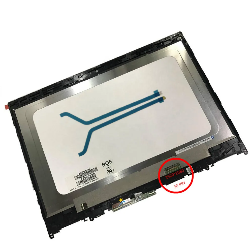 Оригинальный новый Full Lenovo Yoga 520-14IKB (80X8) FHD/HD 520 ''жк-дисплей с сенсорным экраном