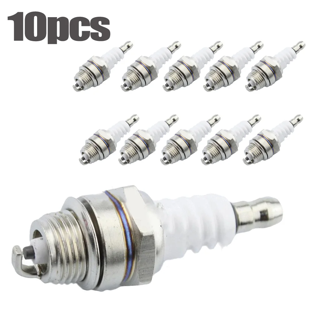 

10pcs Spark Plugs L7T For Stihl Hedge Parts Replacement Trimmer Lawnmover Blower Brushcutter Chainsaw Field Mower