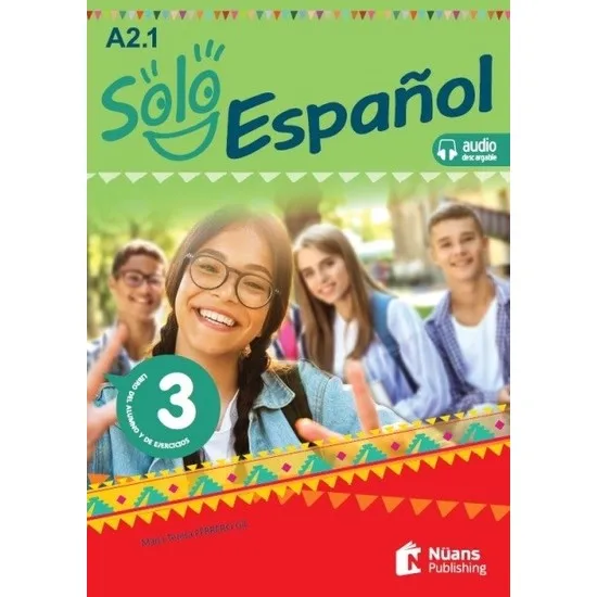 

Solo Español 3 (A2.1) libro Del Alumno Y De Ejercicios + Audio Descargable María Teresa Ferrero Gil Libros en español