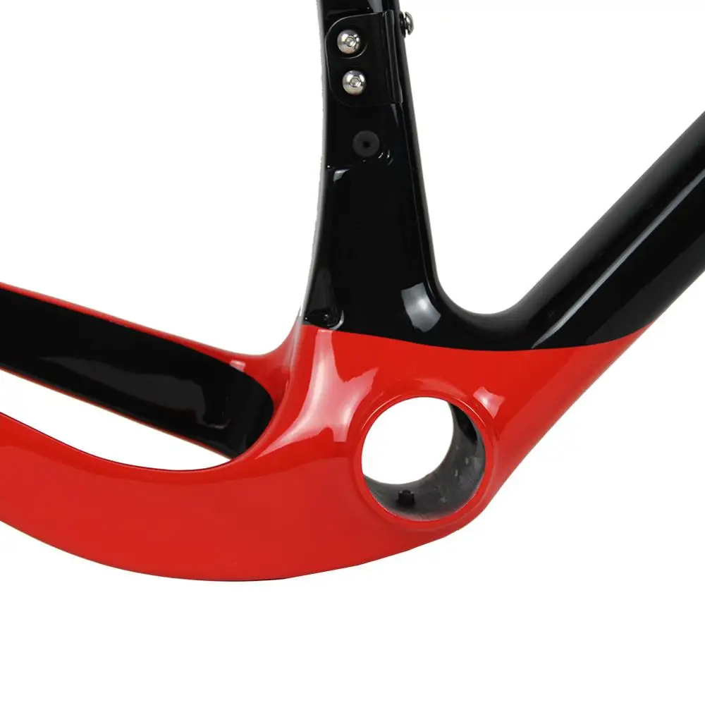 Spcycle T1000 полностью карбоновая рамка для гравия модель велосипеда дисковый тормоз