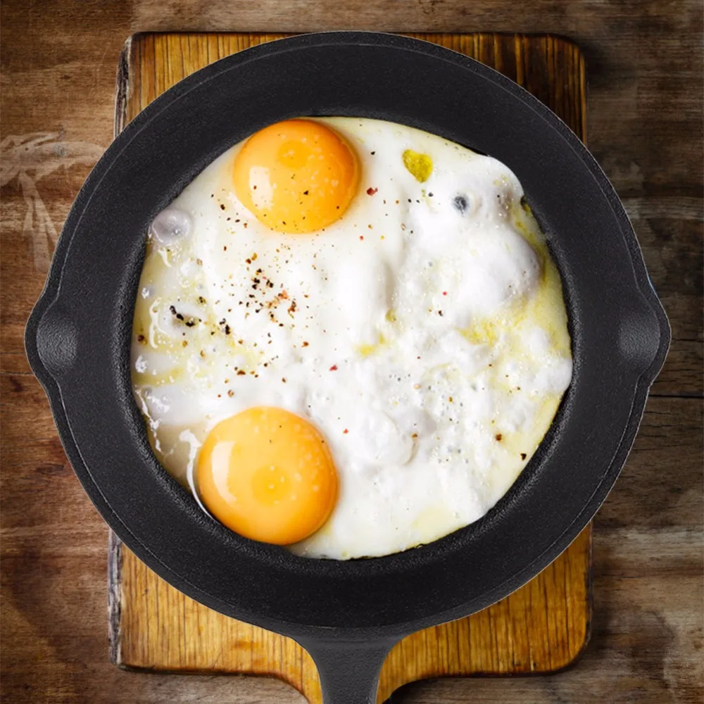 3 шт./компл. 16 см 20 см 25 см чугунные сковороды посуда Pots бытовой Кухня Пособия по кулинарии инструмент набор сковородок, Комплект постельного белья Panelas