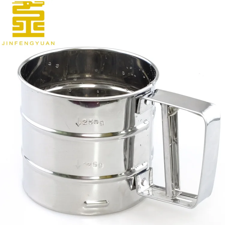 Прямая семейная кухня ручной Муки Экран из нержавеющей стали сахарный экран