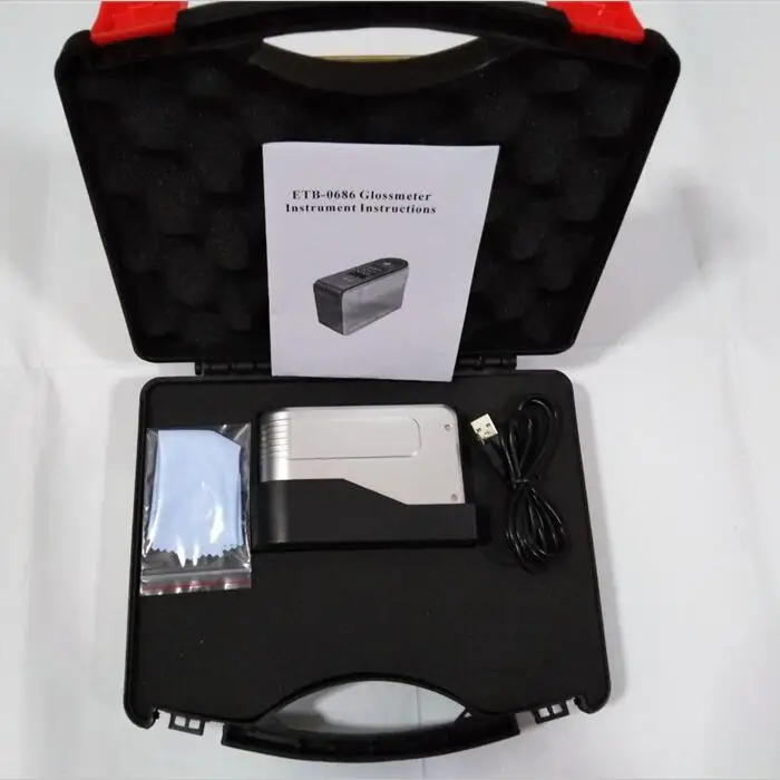 

Projecting Angle 60 Degress Gloss Meter ETB-0686 0-200Gu Glossmeter