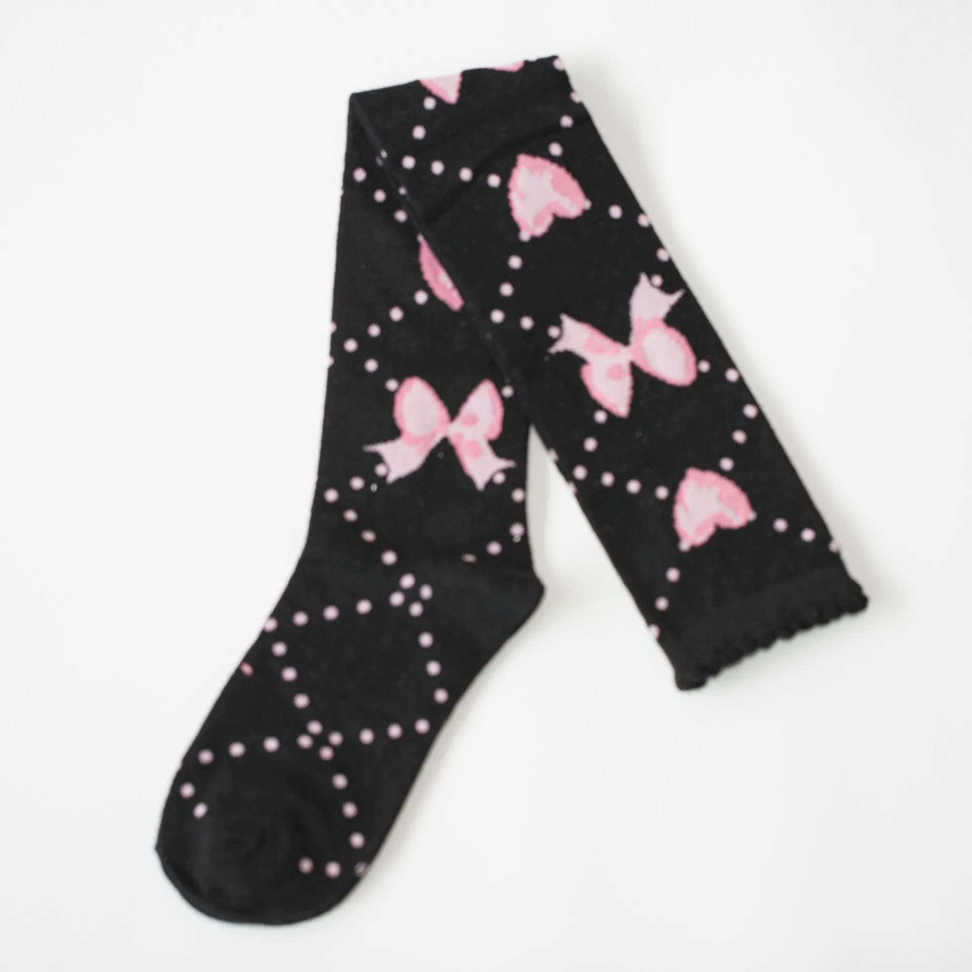 

1 Pair Women High Stockings Adorable Anime Knee Socks Girls Cosplay student Kawaii Lolita Printed Cotton Stocking Princess Socks