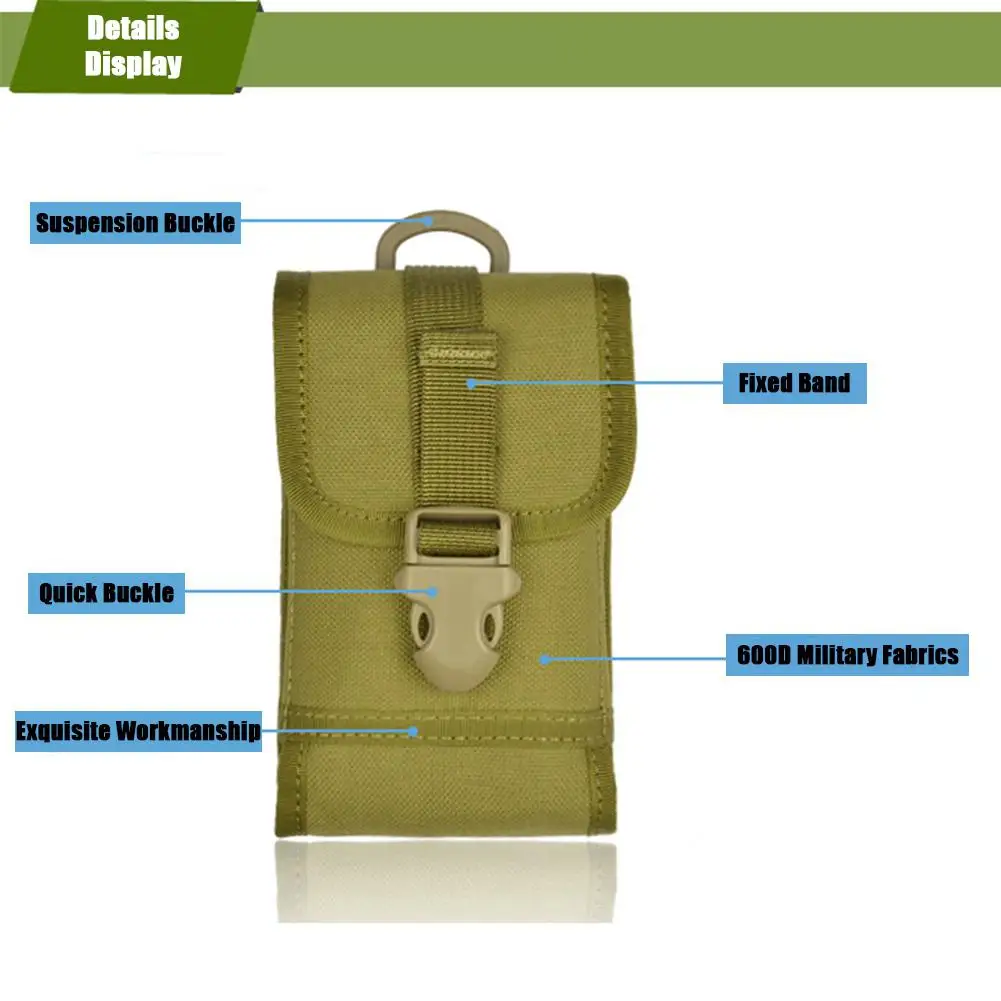 Уличная сумка для мобильного телефона HiMISS большого экрана Сумка с петлей и