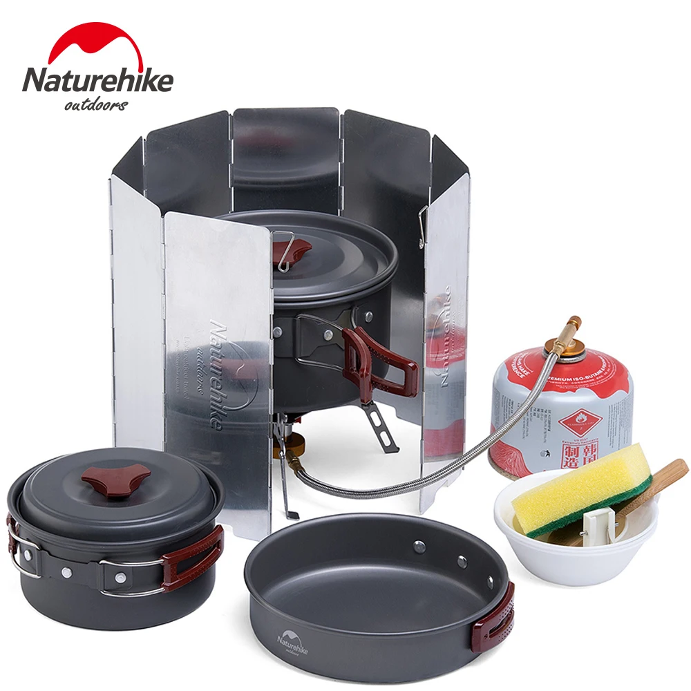 8 Plates Foldable Wind Shield Screen For Camping Gas Stove Cooker Guard Outdoor Picnic Blocking Wall Accesories | Спорт и