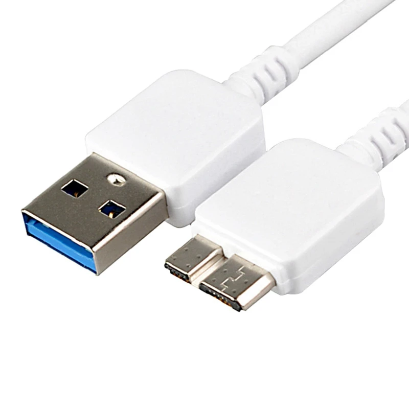 

Mobile Hard Drive Cable, USB3.0 to Micro-B Data Cable Suitable for Samsung Galaxy Note3 or Samsung S5