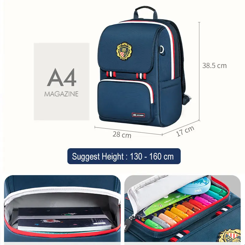 Водонепроницаемый легкий рюкзак для начальной школы нейлоновая сумка учеников и