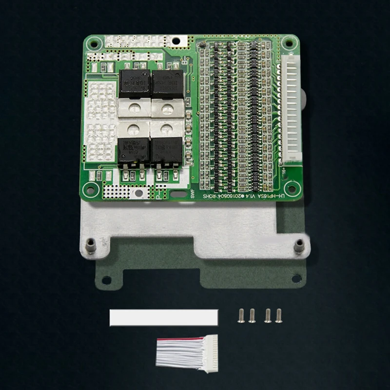

13S 48V 30A BMS Lithium Battery Charger Protection Board with Power Battery Balance/Enhance PCB Protection Board
