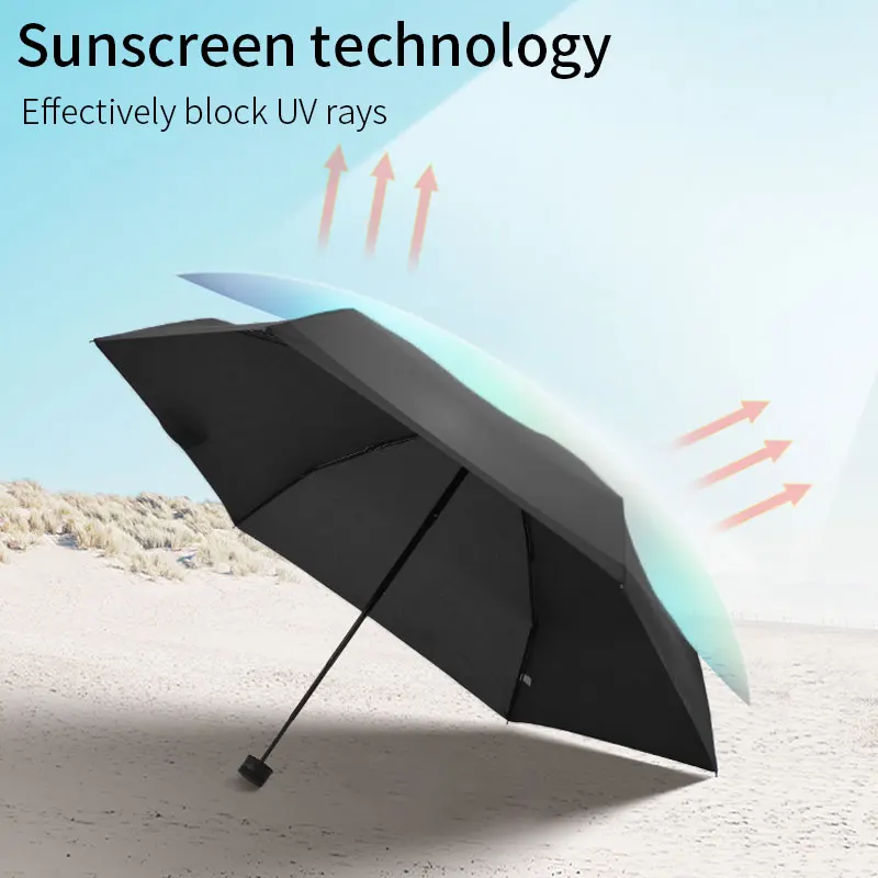 

Mini Pocket Umbrella Ultralight Rain Sun Umbrella Girls Anti UV Portable Folding Umbrella Parasol