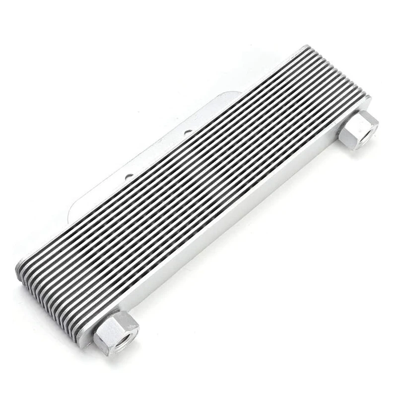 15 рядов радиатор охлаждения двигателя мотоцикла алюминиевый 238 мм Универсальный
