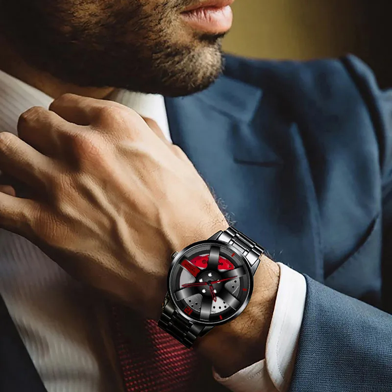 Часы наручные мужские кварцевые спортивные креативные водонепроницаемые с