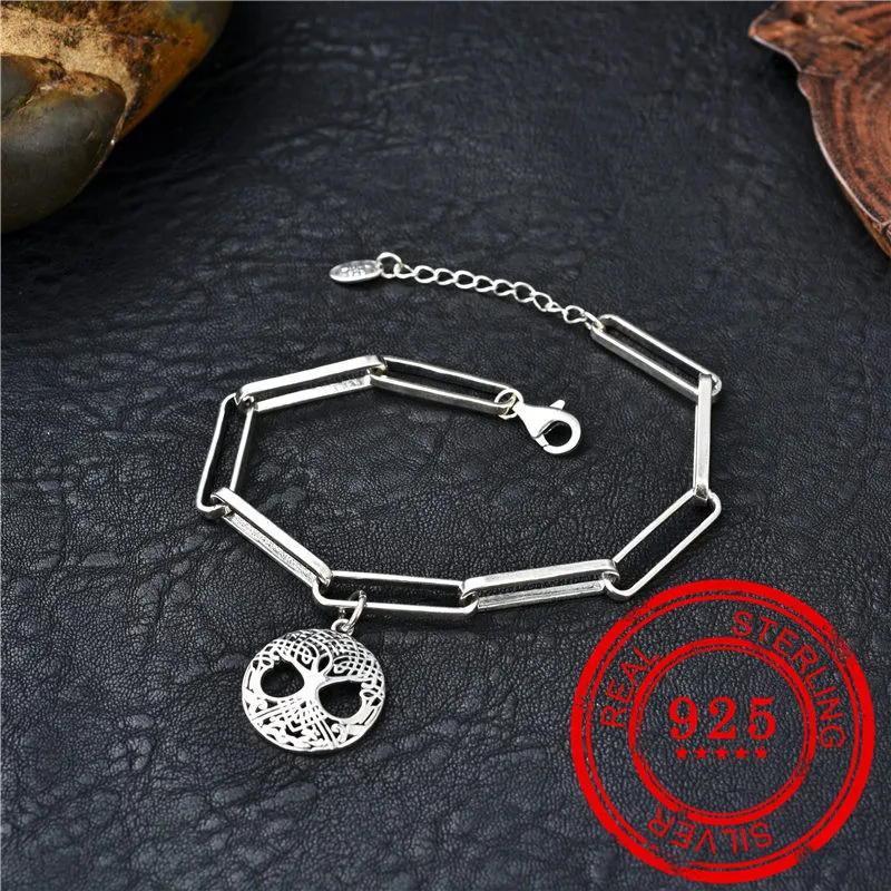 Европейский и американский стиль 100% аутентичный 925 стерлинговое серебро ретро