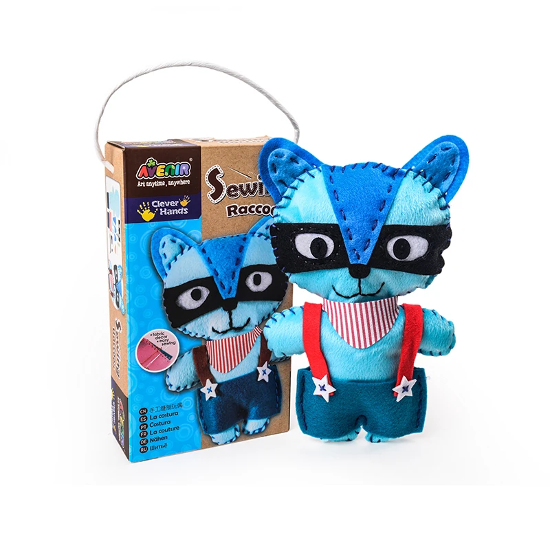 Набор для шитья Жираф девочек Обучающие швейные изделия материал дошкольного