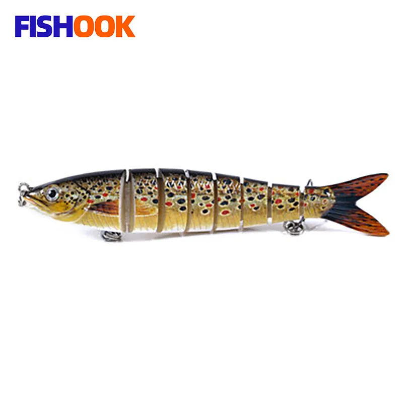 FISHOOK 12 5 см/22 г многосекционные приманки на открытом воздухе оборудование для