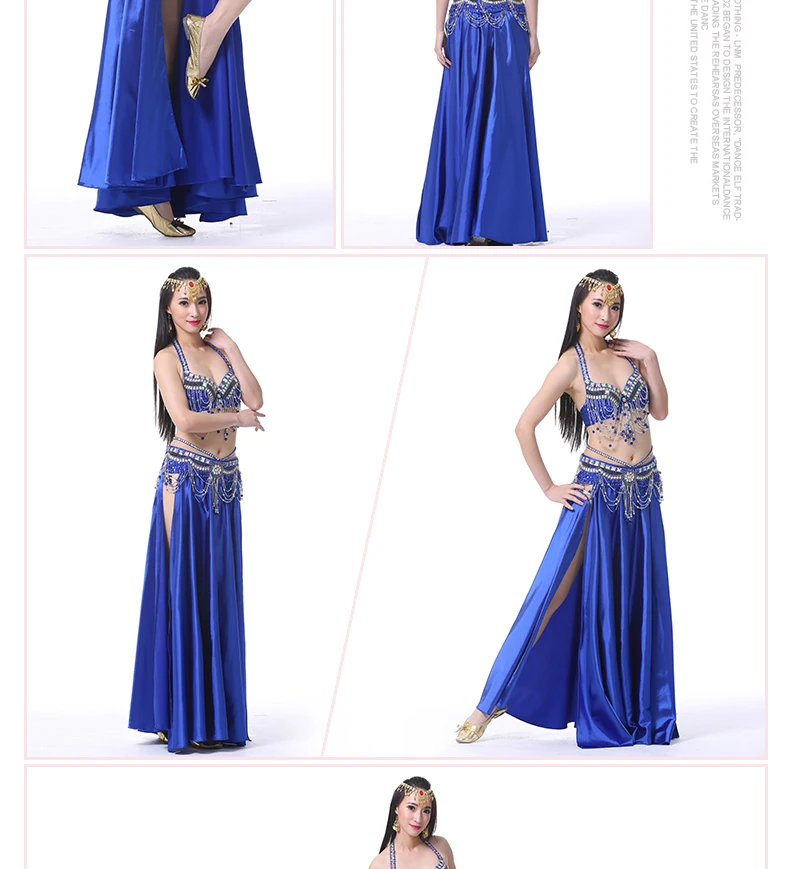 2pcs/set Belly Dance Costumes Oriental Dance Suit BellyDance Costumes Carnival Dance Costumes#865