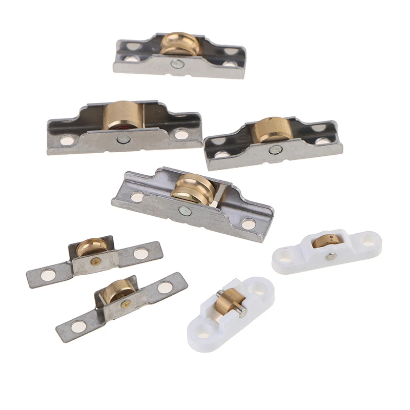 Оконные шкивы из нержавеющей стали верхние и нижние колесо раздвижная дверь