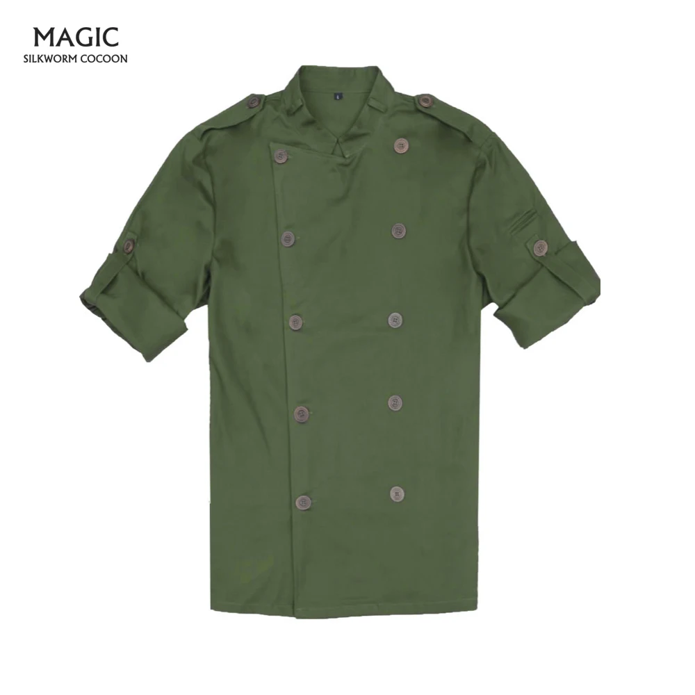 Отельная Униформа унисекс форма повара ресторана куртки рубашки шеф с длинными