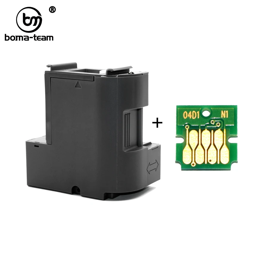 C13T04D100 T04D100 EcoTank чернил коробка для Epson XP 5100 L6160 L6171 L6170 L6190 ET 2700 2750 4750 3700 3750|Детали