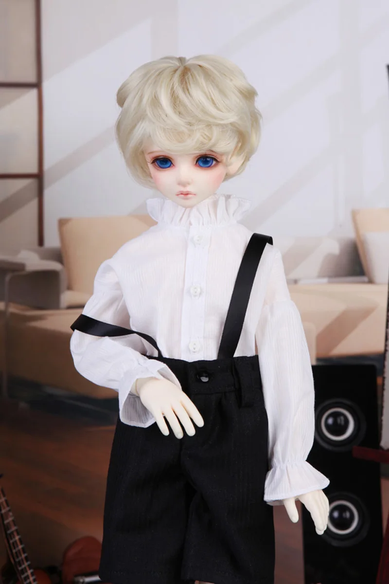 

1/3 1/4 1/6 BJD Кукла SD Одежда Игрушка одежда для мальчика подарок на день рождения включает в себя (брюки + рубашка)
